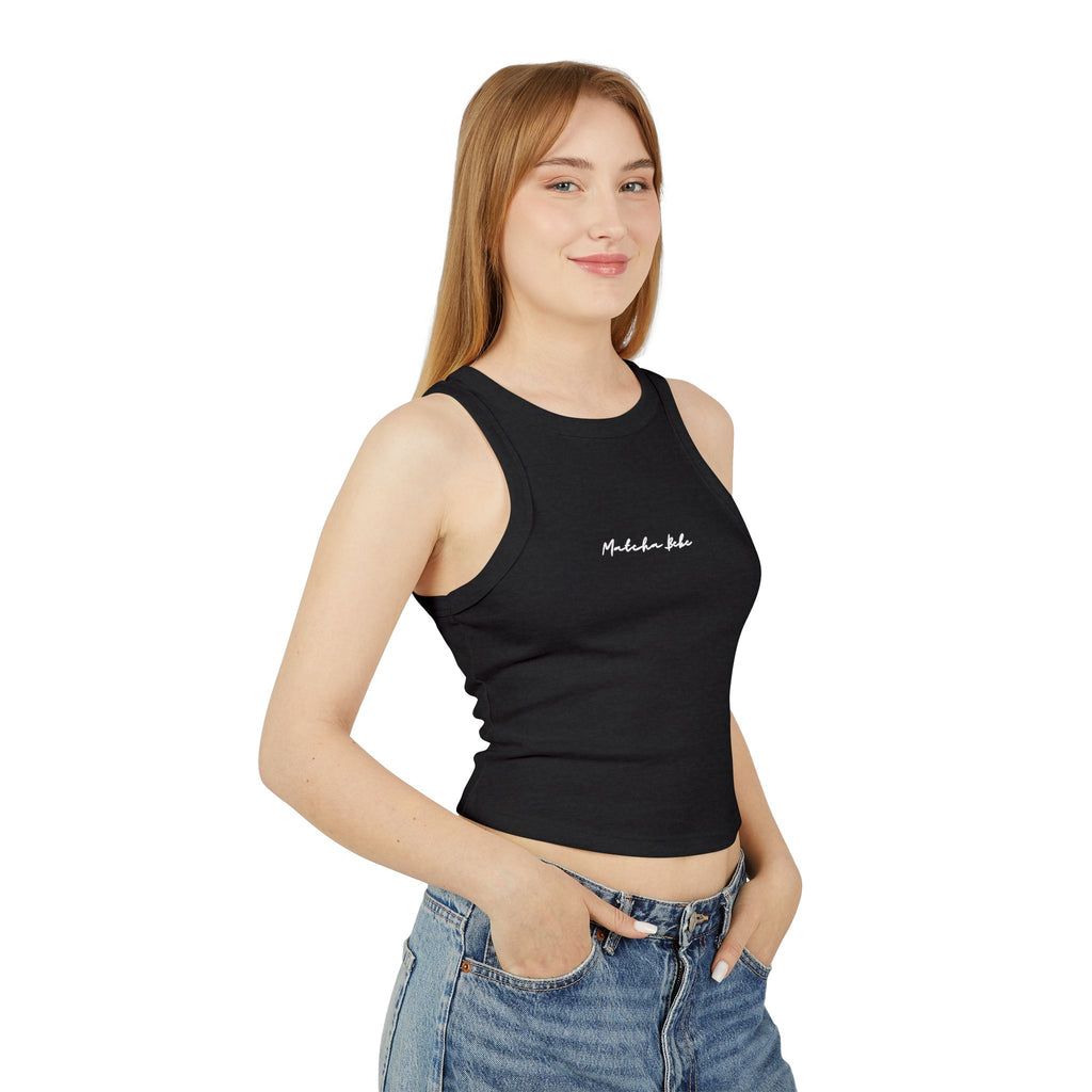 'Matcha Bebe' Racer Tank