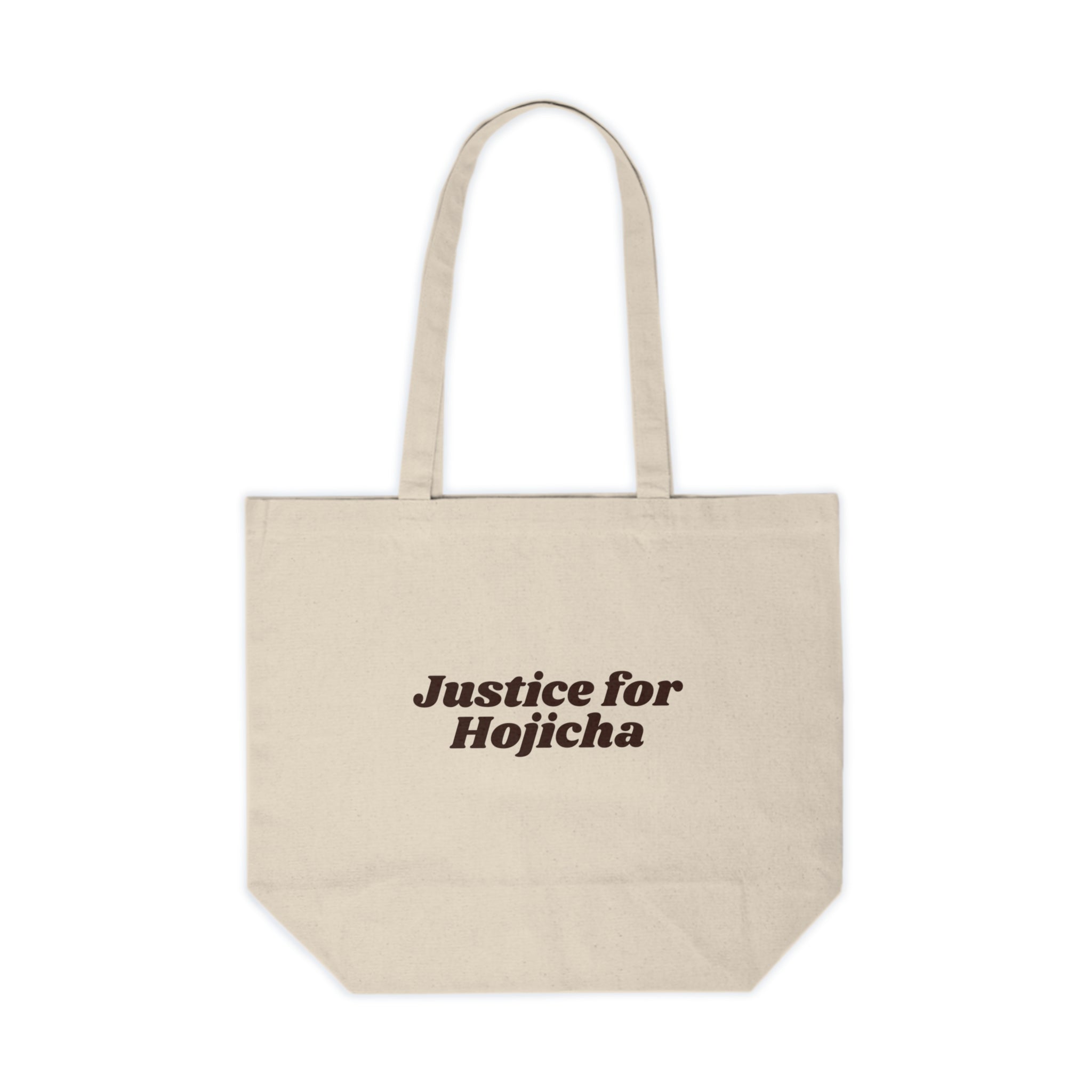 Justice for Hojicha Tote Bag - Brown