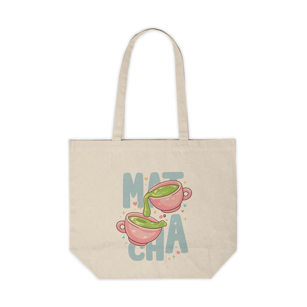 Matcha Canvas Tote Bag