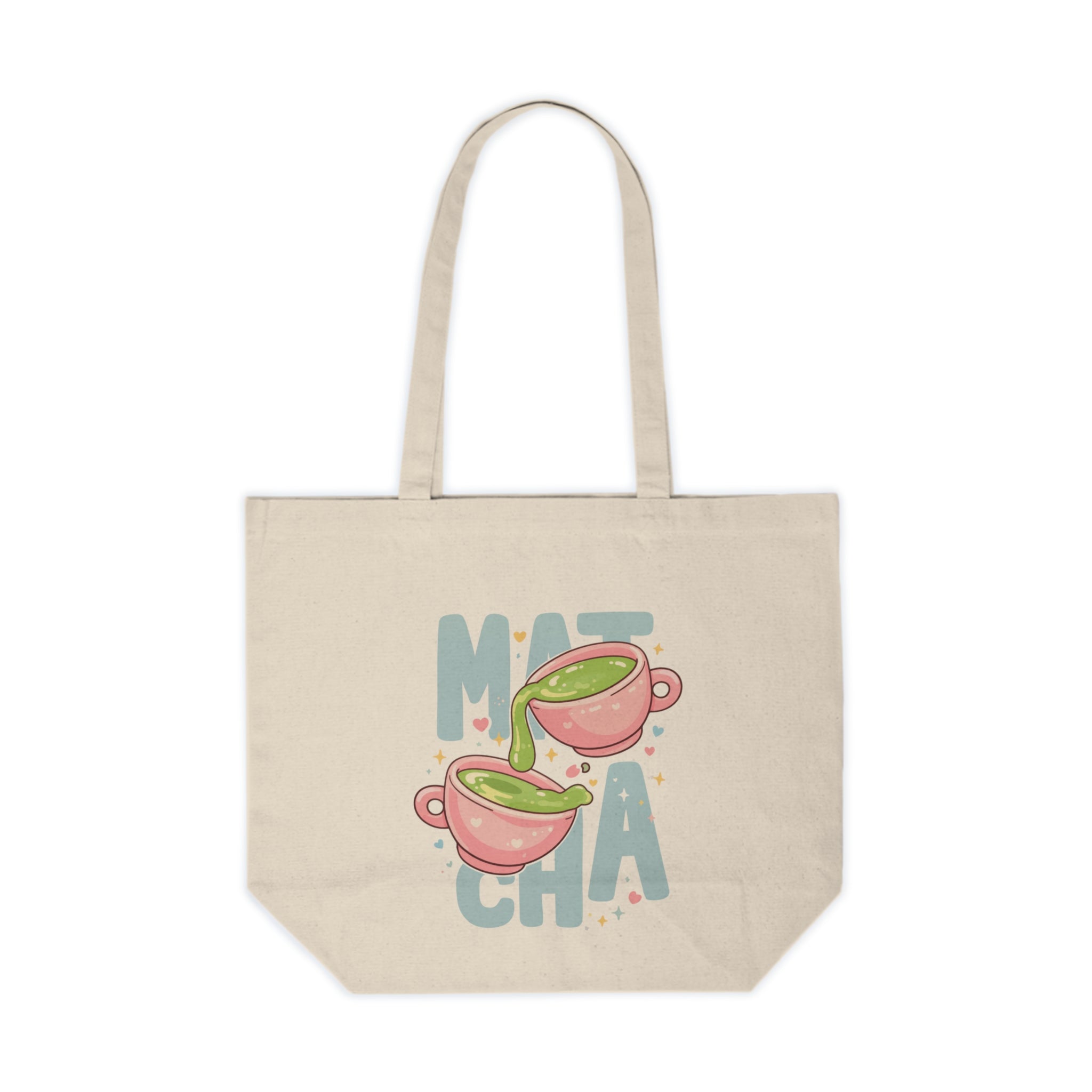 Matcha Canvas Tote Bag