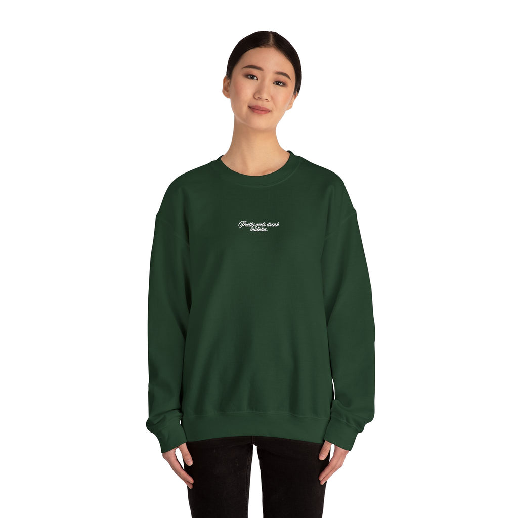 'Pretty Girls Drink Matcha' Crewneck
