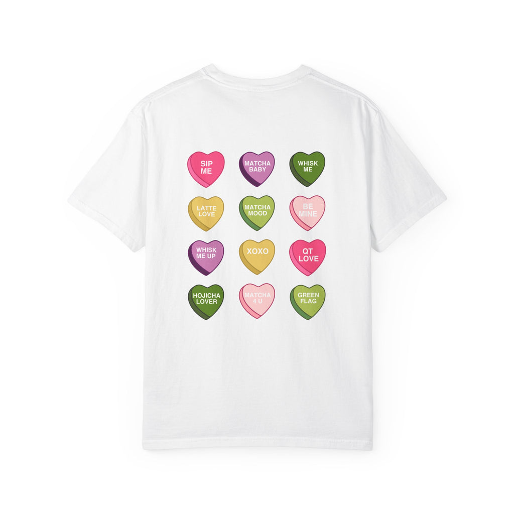 Candy Heart 'Matcha Baby' Tee — 100% Cotton