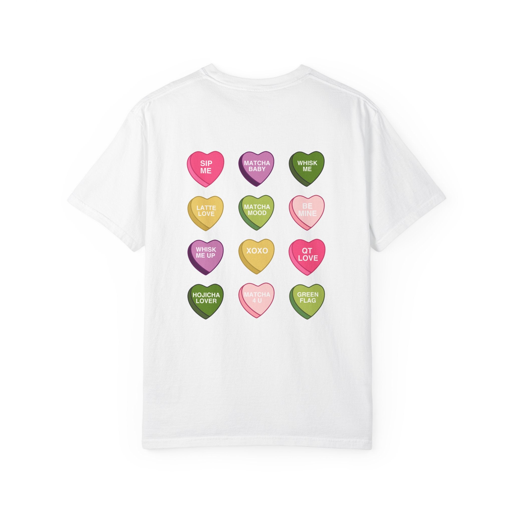 Candy Heart 'Matcha Baby' Tee — 100% Cotton