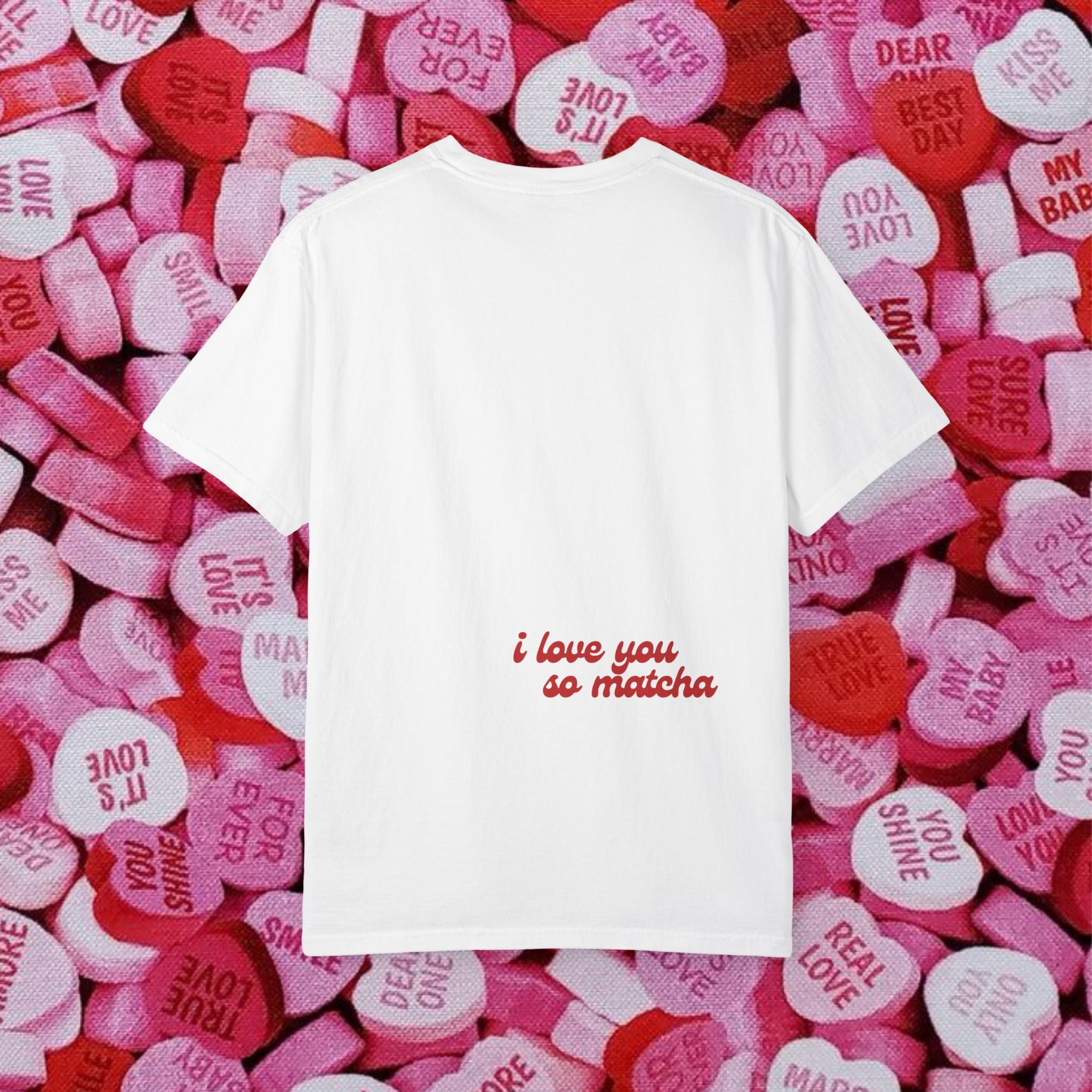 'i love you so matcha' tee — 100% Cotton