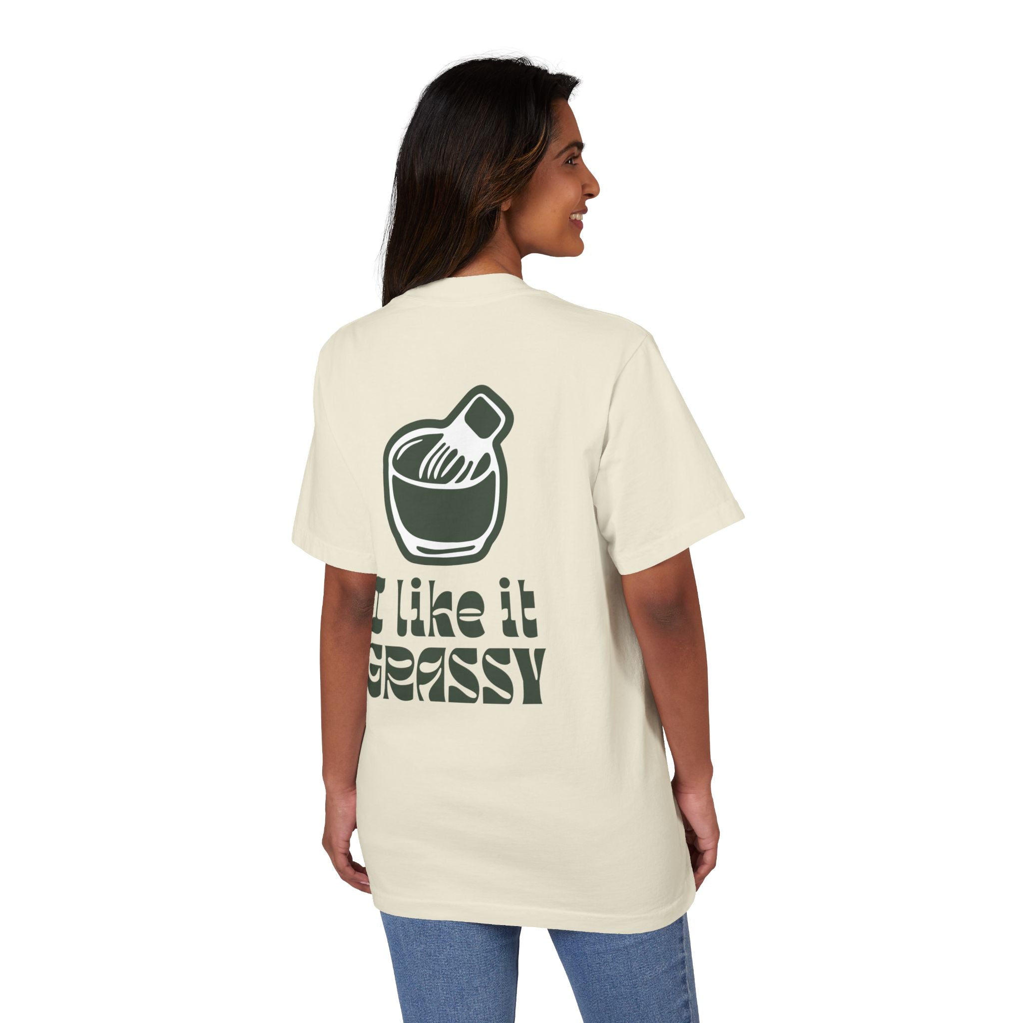 'I Like It Grassy' T-Shirt — 100% Cotton