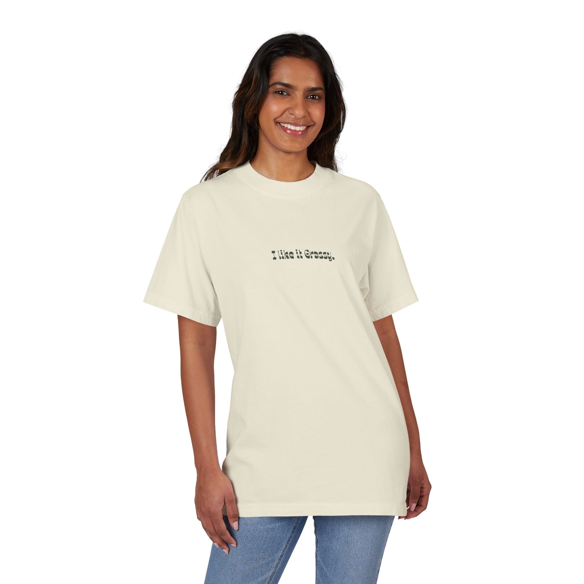 'I Like It Grassy' T-Shirt — 100% Cotton