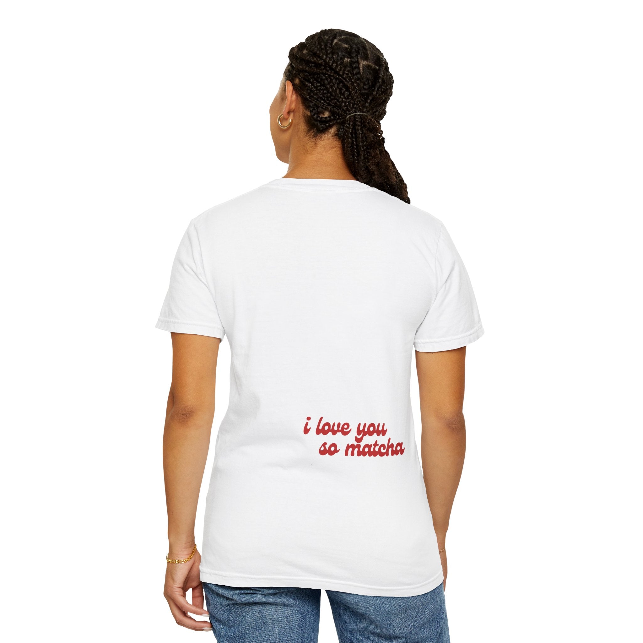 'i love you so matcha' tee — 100% Cotton