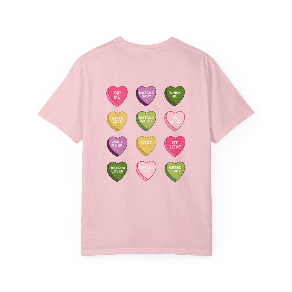 Candy Heart 'Matcha Baby' Tee — 100% Cotton