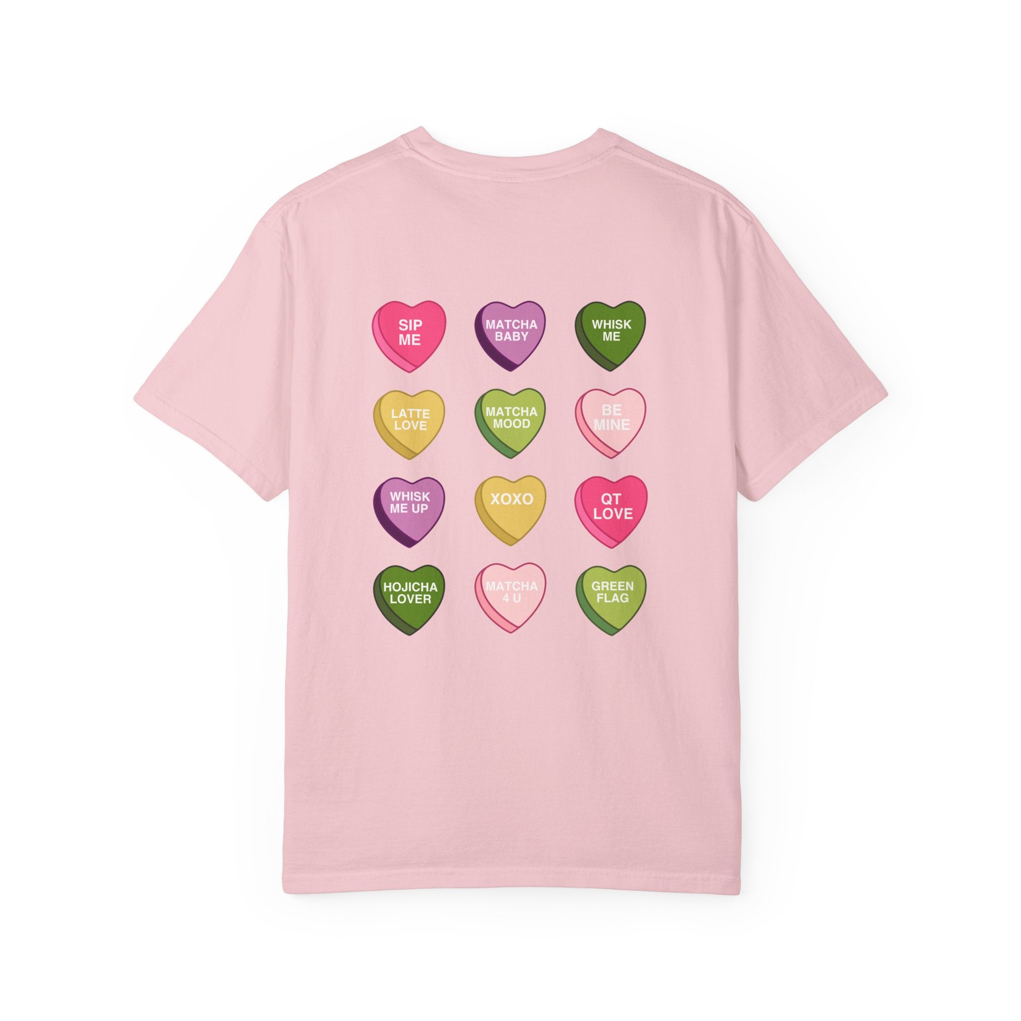 Candy Heart 'Matcha Baby' Tee — 100% Cotton