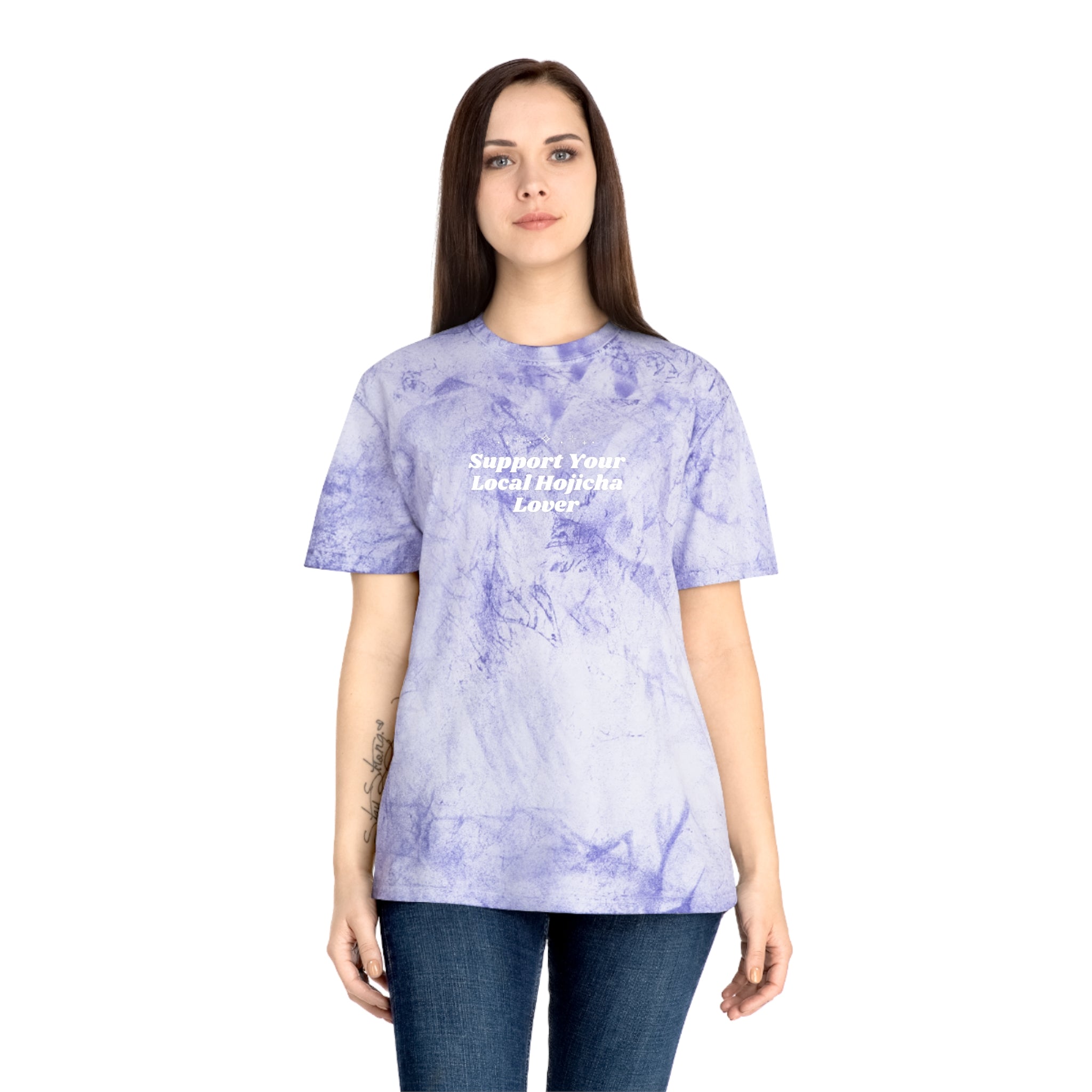 Hojicha Lover Tie-Dye T-Shirt