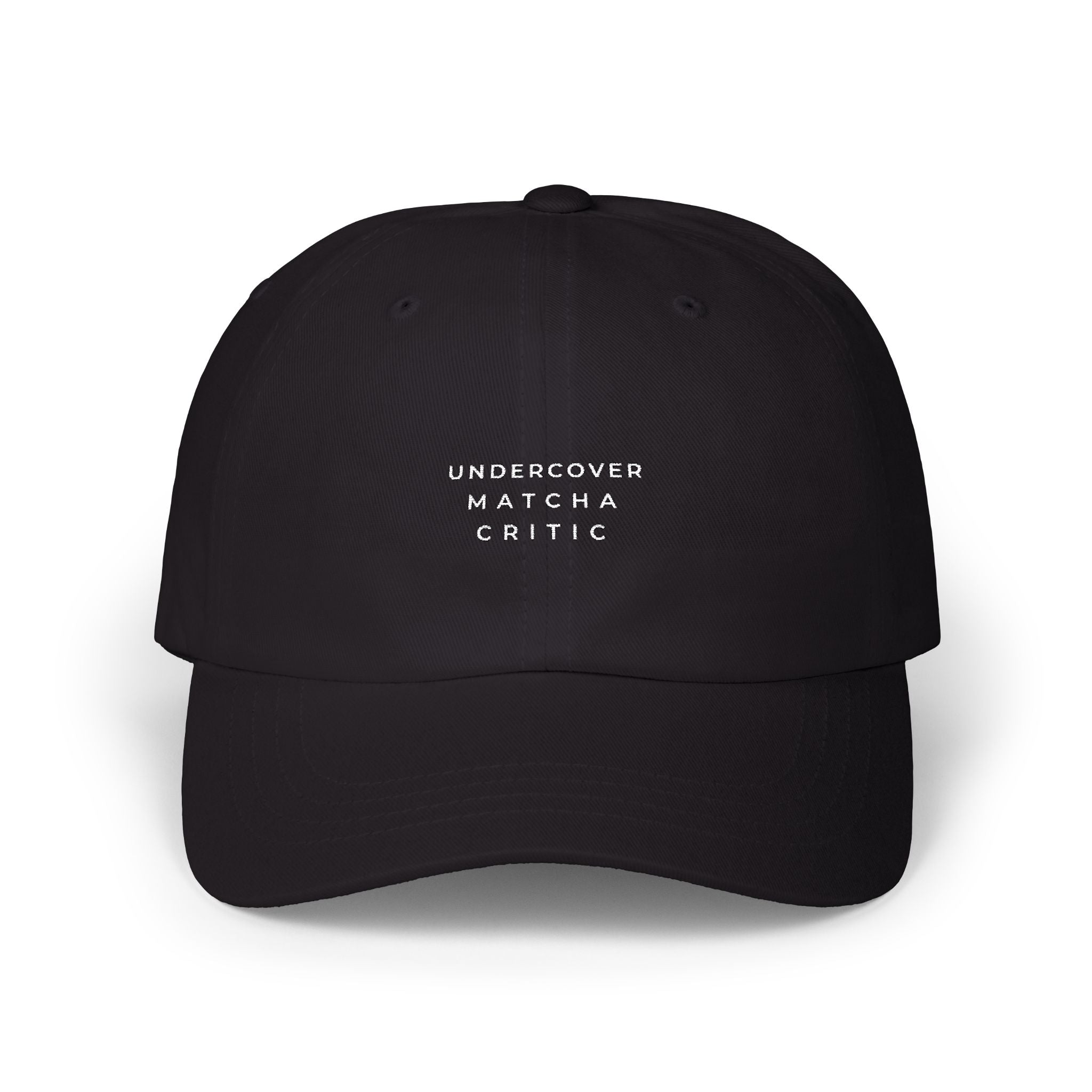 'Undercover Matcha Critic' Dad hat